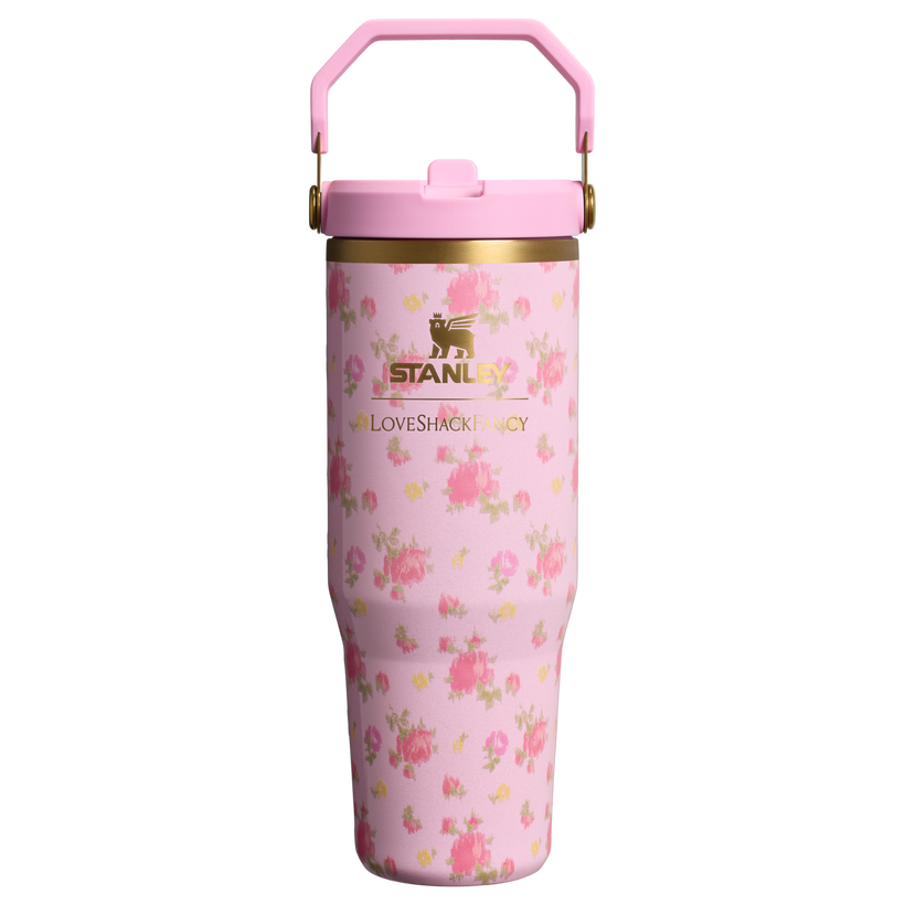 Stanley 1913 x LoveShackFancy IceFlow™ Flip Straw Tumbler - Weekend Sip