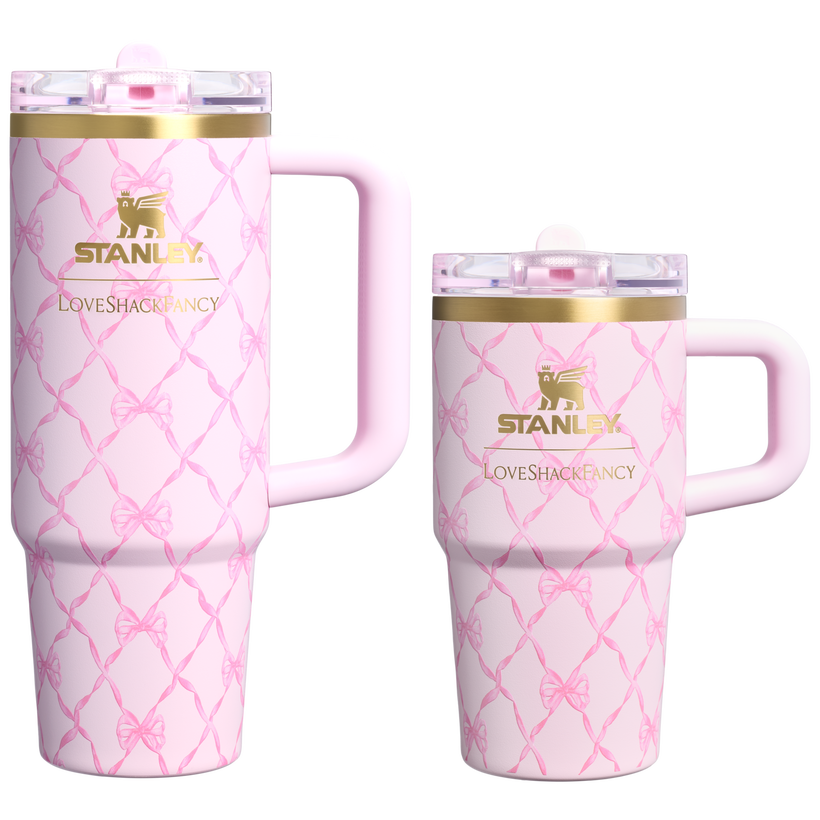 Stanley 1913 x LoveShackFancy Holiday The Quencher® Details ProTour Tumbler Set | 2-pack - Chic Carry